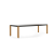 Table Repas Machar Pieds Teck Plateau HPL