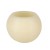 Set Of 2 Round Photophores Ecru Ø20cm