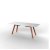 Dining Table Rectangular Slim Wood