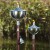 Torch Roma In Steel Inox And Natural Wood