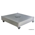 Slab Base With Anodized Decorative Cover