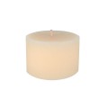 Set Of 2 Ecru Cylindrical Outdoor Candles