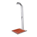 Shower Outdoor Solar Stainless Steel With Base Solaris