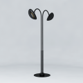 Double Hotdoor Heated Floor Lamp Long Arc Model