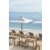 Tables Basses Ibiza 45x45cm avec Bains de Soleil Ibiza Vlaemynck Jardinchic