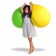 Poufs Baloon yellow and Green Apple YOUNOW Florence Jaffrain JardinChic