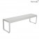 Banc Bellevie Gris Métal Fermob Jardinchic