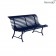 Banc Louisiane 150cm Bleu Abysse Fermob Jardinchic