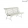 Banc Louisiane 150cm Gris Argile Fermob Jardinchic