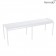 Banc Luxembourg Blanc Coton Fermob Jardinchic