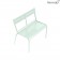 Banc Luxembourg Kid Menthe Glaciale Fermob Jardinchic