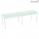 Banc Luxembourg Menthe Glaciale Fermob Jardinchic