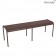 Banc Luxembourg Rouille Fermob Jardinchic