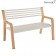 Banc Somerset Gris Argile Fermob Jardinchic