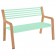 Banc Somerset Vert Opaline Fermob Jardinchic