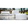 Canapé Grooven Fauteuil Groove et Table Basse Groove Blancs 21ST LIVING ART JardinChic