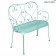 Banquette 1900 Bleu Lagune Fermob Jardinchic