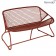 Banquette Sixties Ocre Rouge / Tressage Ocre Rouge Fermob Jardinchic