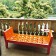 Banquette Belle Etoile Orange Laqué Serralunga JardinChic