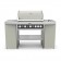 Barbecue Gaz Maxim Island ouvert Grand Hall JardinChic