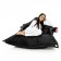 Pouf Buggle-Up black atmosphere Fatboy JardinChic