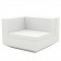 Canapé Modulable Vela - Module Droit Blanc Vondom Jardinchic