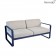 Canapé 2 Places Bellevie Coussins Gris Flanelle Bleu Abysse Fermob Jardinchic