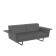 Canapé 2 Places Delta Anthracite Vondom Jardinchic