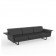 Canapé 3 Places Delta Anthracite Vondom Jardinchic