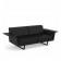 Canapé 2 Places Delta Noir Vondom Jardinchic