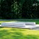 Banc Cubique Modulable Cementum Blanc Viteo JardinChic