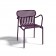 Chaise Avec Accoudoirs Week-End Mûre Oxyo JardinChic