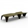 chaise-longue-vert-kaki-f3-vondom-jardinchic