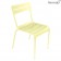 Chaise Luxembourg Citron Givré Fermob Jardinchic