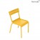 Chaise Luxembourg Kid Miel Fermob Jardinchic