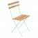 Chaise Naturel Bistro Vert Opaline Fermob Jardinchic