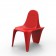 Chaise F3 Rouge Vondom Jardinchic