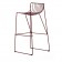 Tabouret de bar Tio Whine Red MassProductions Jardinchic