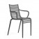 Chaise Empilable avec Accoudoirs PIP-e Gris Driade JardinChic