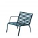 Lot de 2 Chauffeuses Empilables Striped avec Accoudoirs Vert / Vert Magis JardinChic