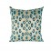 Coussin Coco Ikat Carré Turquoise Marsika Meijers JardinChic
