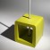 Socle/tabouret Cube Jaune Sywawa JardinChic 