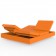 Daybed Vela 4 Dossiers Inclinables Orange Vondom Jardinchic