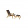 Repose-pied et deck chair Skagen Oasiq Jardinchic