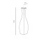 Dimensions Vase Lolita H140cm De Castelli Jardinchic