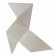 Lampe Origami Cocotte Fanette Blanc Nathalie Be JardinChic