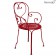 Fauteuil 1900 Coquelicot Fermob Jardinchic