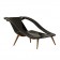 Fauteuil Du Huit Noir Position Bain de Soleil Isidore JardinChic