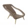 Fauteuil  Du Huit Taupe Position Fauteuil Isidore JardinChic