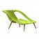 Fauteuil Du Huit Vert Position Bain de Soleil Isidore JardinChic